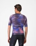 CASTELLI Cyklistický dres s krátkým rukávem - AERO RACE 8S - fialová