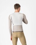 CASTELLI Cyklistický dres s dlouhým rukávem letní - CORRETTO LS - béžová/ivory
