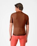 CASTELLI Cyklistický dres s krátkým rukávem - ESPRESSO 2 - hnědá