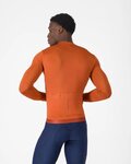 CASTELLI Cyklistický dres s dlouhým rukávem letní - ESPRESSO 2 LS - červená