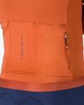 CASTELLI Cyklistický dres s dlouhým rukávem letní - ESPRESSO 2 LS - červená