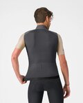 CASTELLI Cyklistická vesta - ESPRESSO 2 - šedá