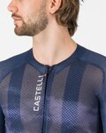CASTELLI Cyklistický dres s krátkým rukávem - CLIMBER'S A/C - modrá
