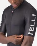 CASTELLI Cyklistický dres s krátkým rukávem - ENTRATA APEX - černá