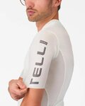 CASTELLI Cyklistický dres s krátkým rukávem - ENTRATA APEX - ivory