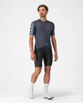 CASTELLI Cyklistický dres s krátkým rukávem - ENTRATA APEX - modrá