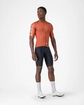 CASTELLI Cyklistický dres s krátkým rukávem - ENTRATA APEX - červená