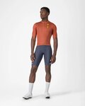 CASTELLI Cyklistický dres s krátkým rukávem - DRITTONE LOGO - červená
