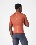 CASTELLI Cyklistický dres s krátkým rukávem - DRITTONE LOGO - červená