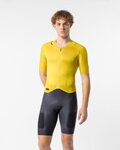 CASTELLI Cyklistická kombinéza - UNLIMITED - žlutá/černá