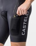 CASTELLI Cyklistická kombinéza - UNLIMITED - žlutá/černá