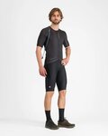 CASTELLI Cyklistický dres s krátkým rukávem - UNLIMITED PRO 2 - černá