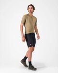CASTELLI Cyklistický dres s krátkým rukávem - UNLIMITED PRO 2 - béžová