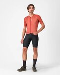 CASTELLI Cyklistický dres s krátkým rukávem - UNLIMITED PRO 2 - červená