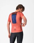 CASTELLI Cyklistický dres s krátkým rukávem - UNLIMITED PRO 2 - červená