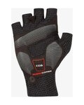 CASTELLI Cyklistické rukavice krátkoprsté - ROSSO CORSA PRO - černá