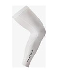 CASTELLI Cyklistické návleky na nohy - UPF 50 + LIGHT LEG 3 - bílá