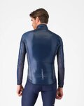 CASTELLI Cyklistická větruodolná bunda - ARIA SHELL 2 - modrá