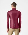 CASTELLI Cyklistická větruodolná bunda - ARIA SHELL 2 - bordó