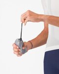 CASTELLI Cyklistická větruodolná bunda - ARIA SHELL 2 - stříbrná