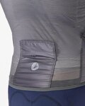 CASTELLI Cyklistická vesta - ARIA 2 - šedá