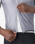 CASTELLI Cyklistická vesta - ARIA 2 - stříbrná