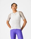 CASTELLI Cyklistický dres s krátkým rukávem - CORRETTO W - béžová/ivory