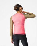 CASTELLI Cyklistický dres s dlouhým rukávem letní - CORRETTO W LONG - růžová
