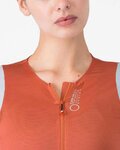 CASTELLI Cyklistický dres s dlouhým rukávem letní - CORRETTO W LONG - modrá/červená