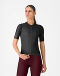 CASTELLI Cyklistický dres s krátkým rukávem - ESPRESSO 2 W - černá