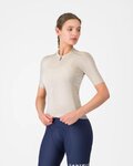 CASTELLI Cyklistický dres s krátkým rukávem - ESPRESSO 2 W - ivory