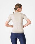 CASTELLI Cyklistický dres s krátkým rukávem - ESPRESSO 2 W - ivory
