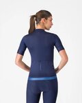 CASTELLI Cyklistický dres s krátkým rukávem - ESPRESSO 2 W - modrá