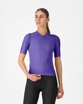 CASTELLI Cyklistický dres s krátkým rukávem - ESPRESSO 2 W - fialová