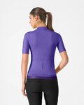 CASTELLI Cyklistický dres s krátkým rukávem - ESPRESSO 2 W - fialová