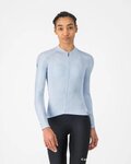 CASTELLI Cyklistický dres s dlouhým rukávem letní - ESPRESSO 2 W - modrá