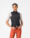 CASTELLI Cyklistická vesta - ESPRESSO 2 W - černá