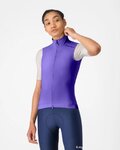 CASTELLI Cyklistická vesta - ESPRESSO 2 W - fialová