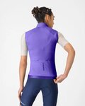 CASTELLI Cyklistická vesta - ESPRESSO 2 W - fialová