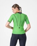 CASTELLI Cyklistický dres s krátkým rukávem - ANIMA FLOW - zelená/černá