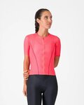 CASTELLI Cyklistický dres s krátkým rukávem - ANIMA FLOW - růžová