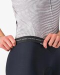 CASTELLI Cyklistický dres s krátkým rukávem - COSMIC VORTEX - šedá