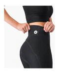 CASTELLI Cyklistické kalhoty krátké bez laclu - COMFORT TRAVEL - černá