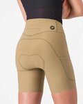 CASTELLI Cyklistické kalhoty krátké bez laclu - COMFORT TRAVEL - béžová