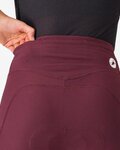 CASTELLI Cyklistické kalhoty krátké bez laclu - COMFORT TRAVEL - bordó