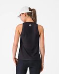 CASTELLI Cyklistické triko bez rukávů - COMFORT TRAVEL - černá