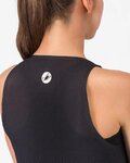 CASTELLI Cyklistické triko bez rukávů - COMFORT TRAVEL - černá