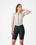 CASTELLI Cyklistická kombinéza - MOVEMENT - stříbrná/černá