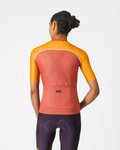 CASTELLI Cyklistický dres s krátkým rukávem - UNLIMITED 2 W - červená