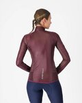 CASTELLI Cyklistická větruodolná bunda - ARIA SHELL 2 W - bordó